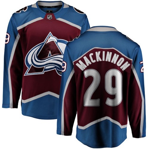 NHL Colorado Avalanche Trikot #29 Nathan MacKinnon Breakaway Maroon Fanatics Branded Heim